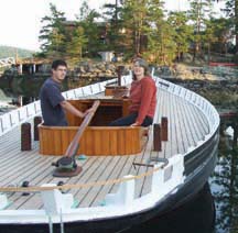 Carlotta's crew: The newest owners of a storied ship, Stephen and Barbra Mohan, are doing the old girl justice.